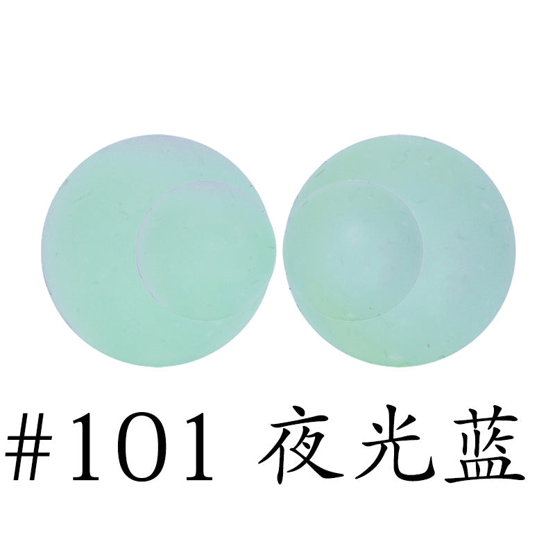 Wholesale 50pcs 16mm Print Silicone Beads Colorful Silicone Water Transfer Beads